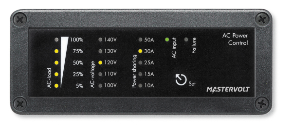 Mastervolt Remote Panel APC (with Power Sharing) for 120V models